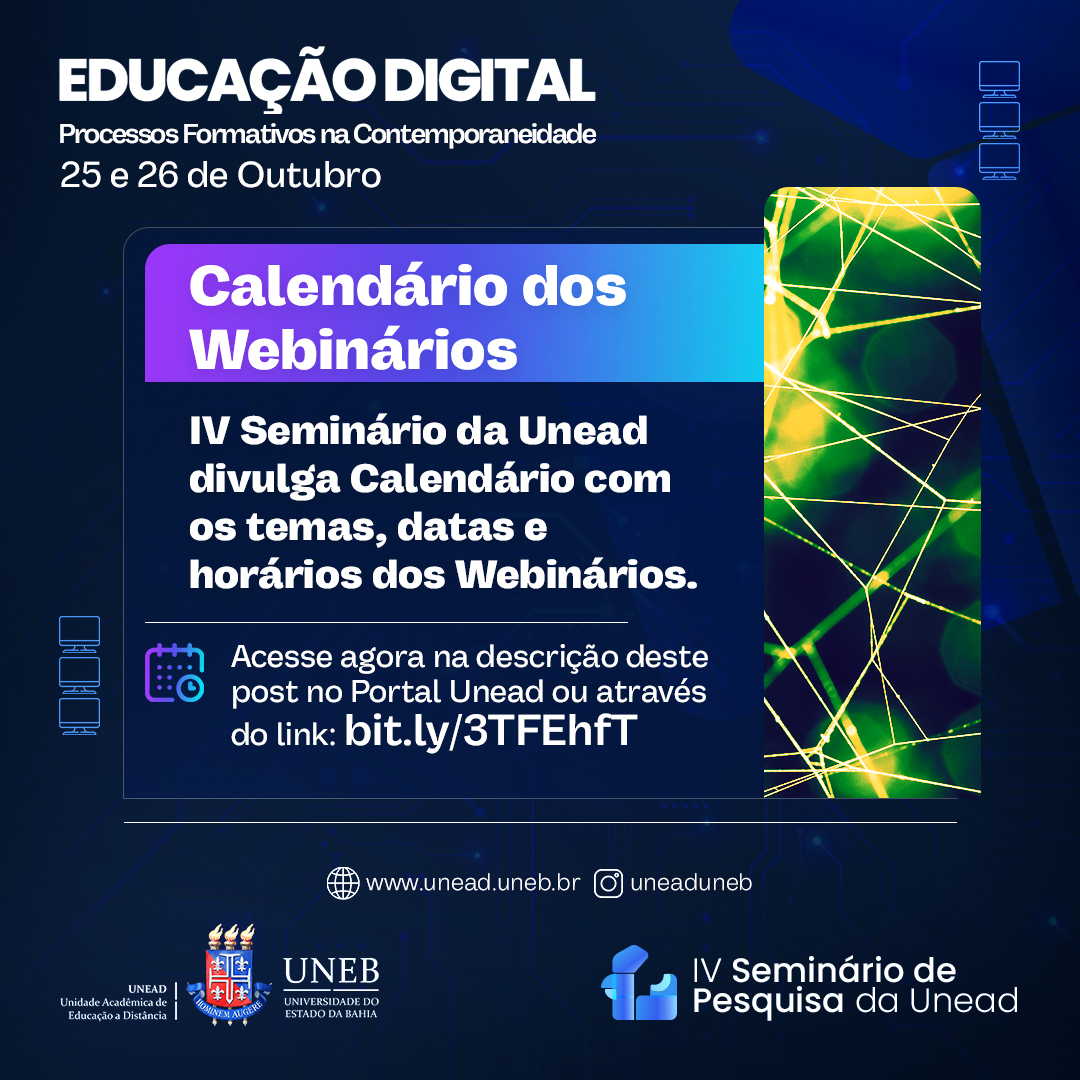 Programação Webnários