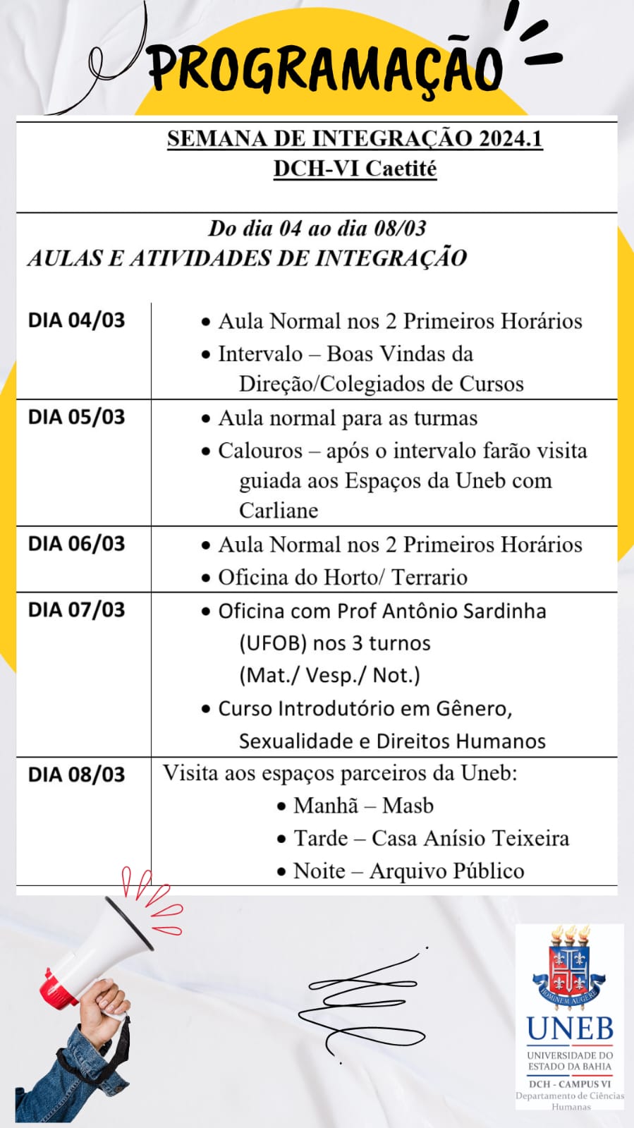 Semana de integração 2024.01 2