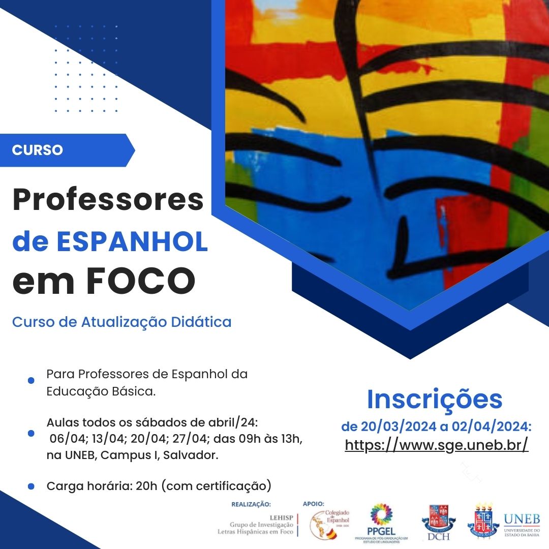 Card - Curso Prof. Espanhol