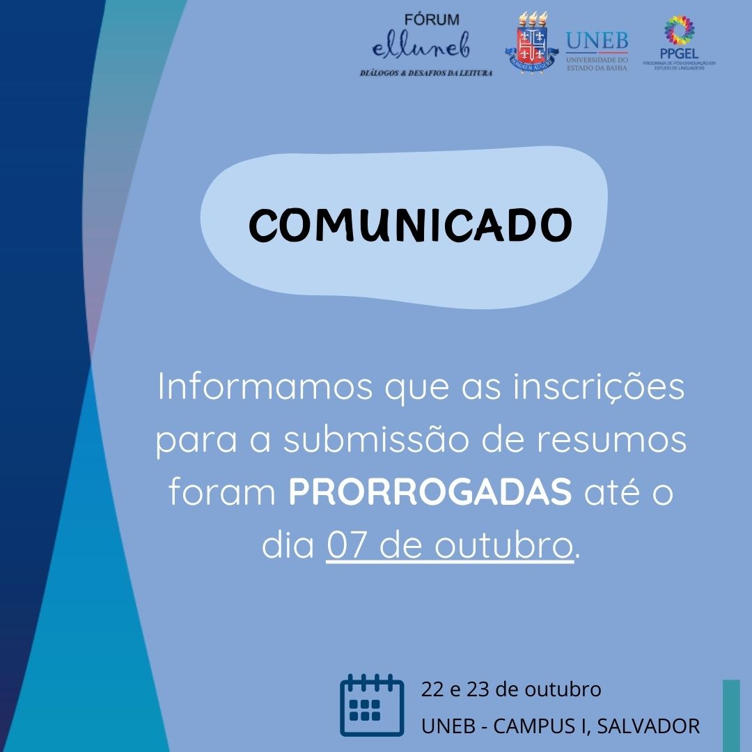 Fórum Elluneb - Prorrogação