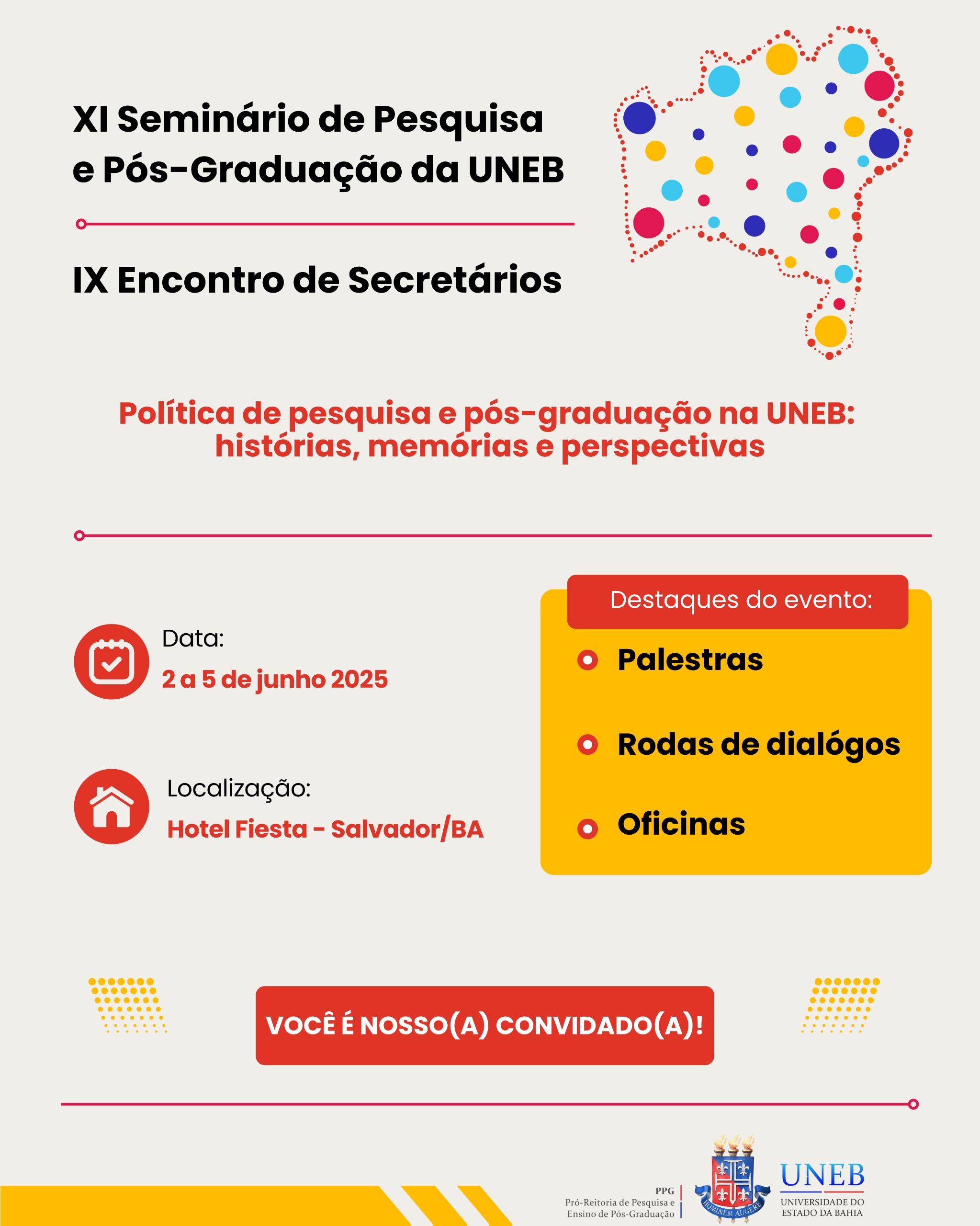 XI SEMINÁRIO DE PESQUISA E PÓS