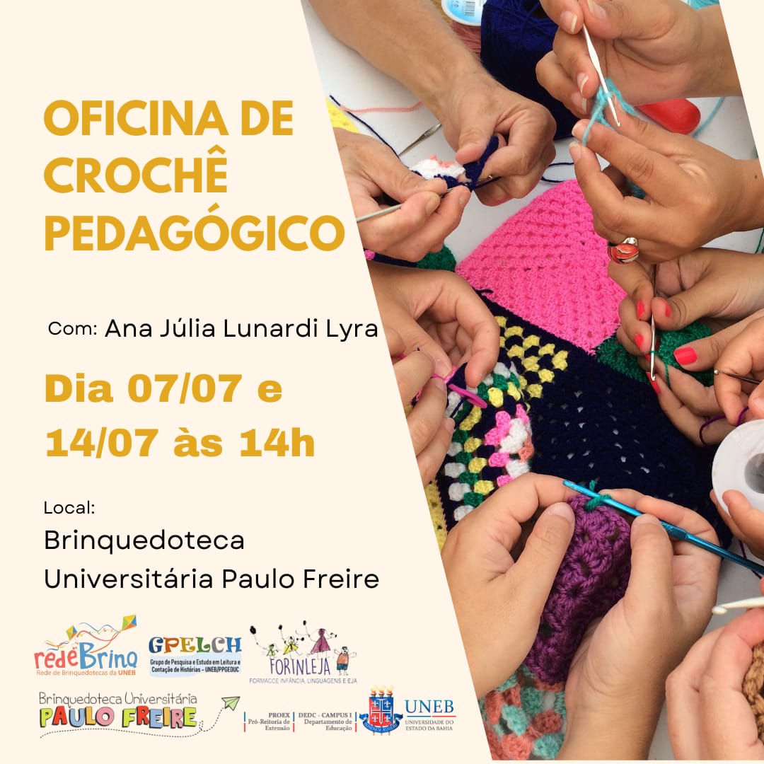 Oficina De Crochê Pedagógico 