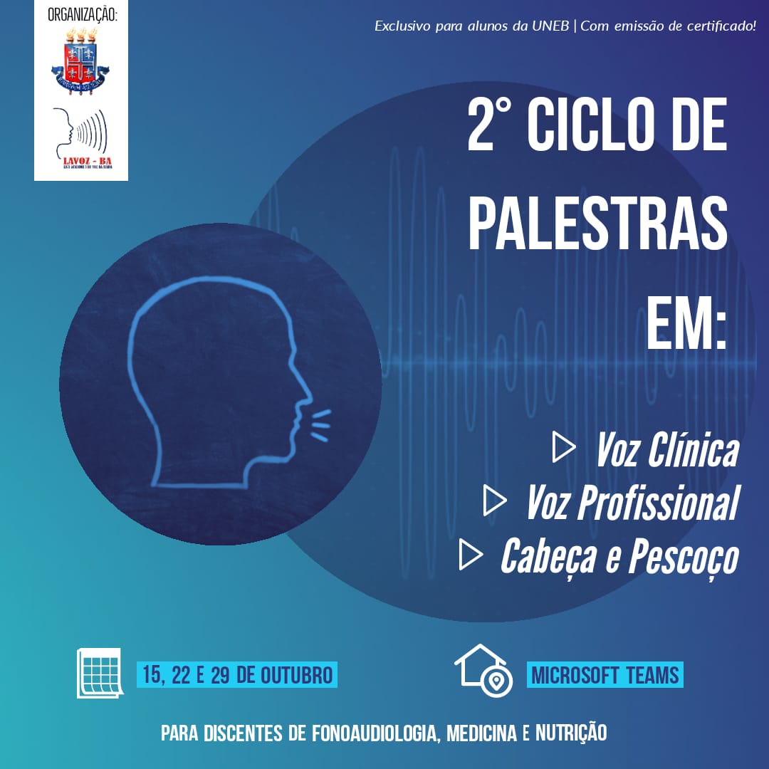 2o Ciclo de Palestras
