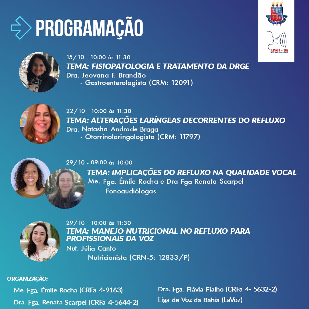 Palestrantes Ciclo 2